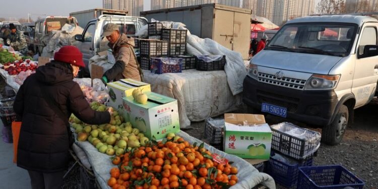 China's consumer inflation quickens in January, producer deflation persists