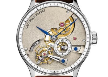 Enthusiast: Meta boss Mark Zuckerberg wears a £725,000 Greubel Forsey watch