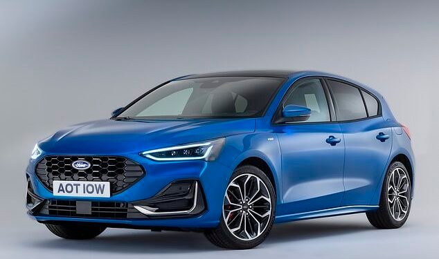 Out of focus: Ford has confirmed it will end production of the much-loved Focus in November. It will lower the curtain on a 27-year spell as one of Britain's favourite family cars