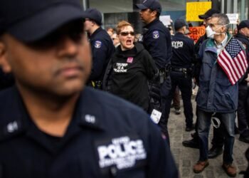 Nine arrested at New York Tesla dealership as anti-Musk protests break out