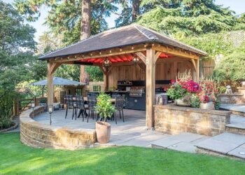 Outdoor kitchens are estimated to add 5.6 per cent to the value of a home, which equates to just over £15,000 on the current average UK house price