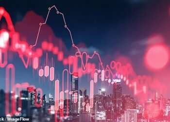 Downturn: Recent weeks have seen global markets suffer on the back of Donald Trump's tariff announcements