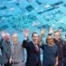Is it time to wave goodbye to the US tech titans? Pictured (from left): Alphbet's boss Sundar Pichai, Amazon's Jeff Bezos, Apple's Tim Cook, Meta's Mark Zuckerberg, Microsoft's Satya Nadella, Nvidia's Jensen Huang and Tesla's Elon Musk