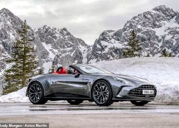 Aston Martin's latest V8 Vantage Roadster - and we're among the first people to try it out...