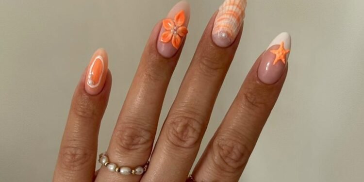“Beach Nails” Are This Summer’s Most Playful Manicure Trend