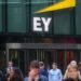 The EY logo