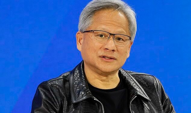 Big ambitions: Jensen Huang is the chief executive and co-founder of Nvidia
