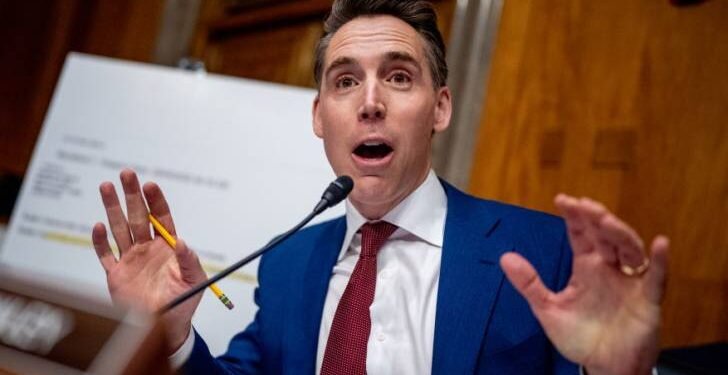 Josh Hawley blasts Allstate CEO for making $26M last year — while company can’t ‘afford’ to pay out claims