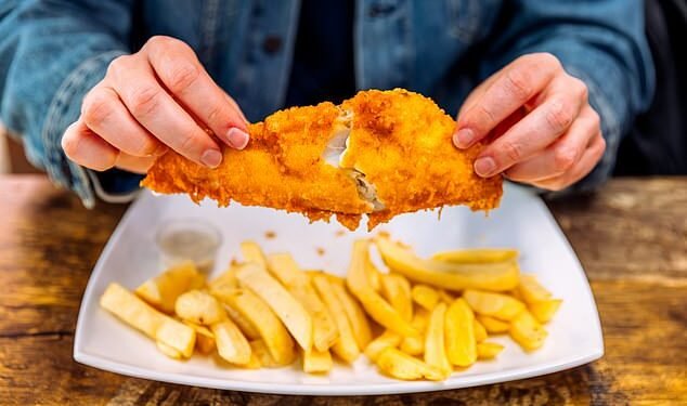 A study in 2019 of fish and chip shops in the South-East found that a significant percentage of meat being sold was 'shark' (file image)