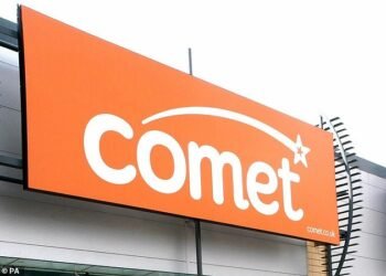 Back online: Comet will be making a comeback in Britain online after being snapped up by OnBuy