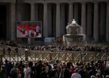 Prevost surprises as first US pope, takes name Leo XIV