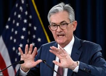 Defiant: Federal Reserve chairman Jay Powell (pictured) is determined to preserve the US central bank's independence in the face of fierce criticism from President Trump