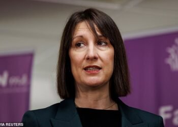Low growth: The OECD has urged Chancellor Rachel Reeves (pictured) not to loosen the purse strings, cautioning that she only had a 'very thin' amount of wiggle room