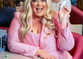 Eyes down: TV star Gemma Collins was National Bingo Week’s mystery caller last year and the game has risen hugely in popularity in recent years.