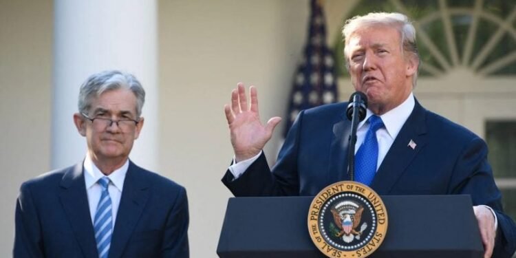 Trump says Fed can raise rates if inflation returns, but warns Powell will be "too late for that too"