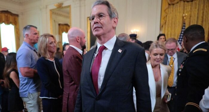 US Treasury secretary Scott Bessent