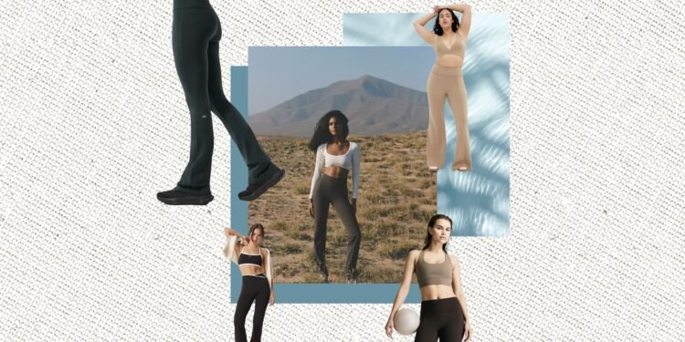 11 Best Flared Leggings for Travel Days, According to Our Editors
