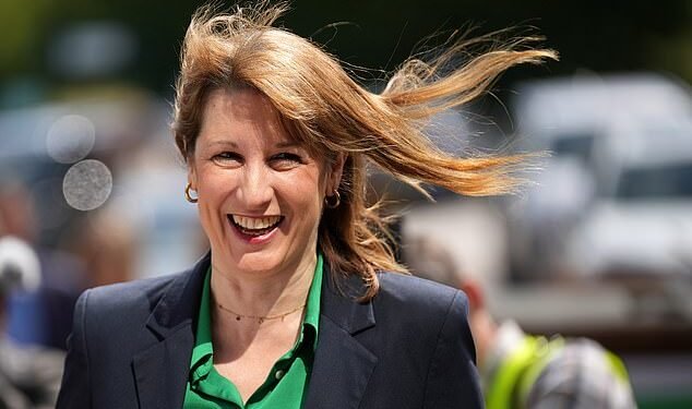 Challenge: Chancellor Rachel Reeves plans to raise the issue of boosting UK share investment in her Mansion House speech in July