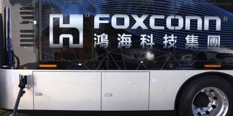 Foxconn reports record Q2 revenue, cautions about geopolitical and exchange rate risks