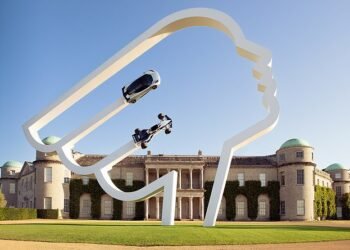 Pole position: Sculpture honouring Gordon Murray's designs