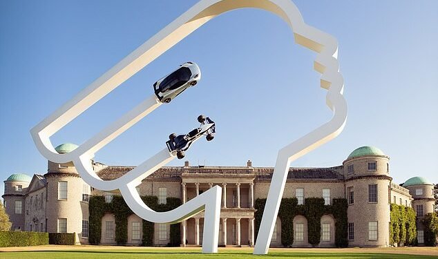 Pole position: Sculpture honouring Gordon Murray's designs