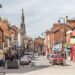 First place: The picturesque market town of Leek, Staffordshire, is the top spot for first-time buyers with homes for just £191,359