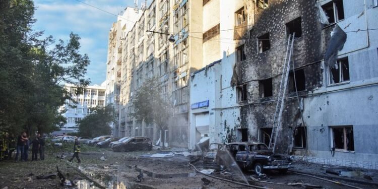 Russia attacks west Ukraine with drones and missiles, kills two