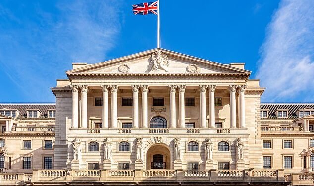 Rate debate: The Bank of England is grappling with surging inflation , which has leapt to an 17-month high of 3.6%, well above the 2% target