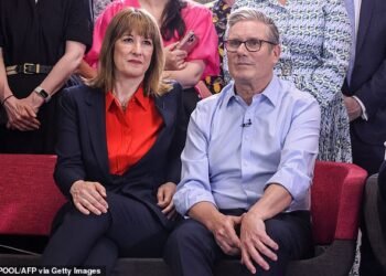 Big spenders: Chancellor Rachel Reeves and Prime Minister Keir Starmer have done little to soothe nerves in the City of London