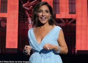 Stepping down: X boss Linda Yaccarino (pictured) said she was leaving after just two years
