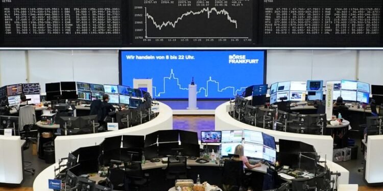 European shares retreat after Powell rally, JDE Peet’s soars on buyout