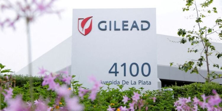 Gilead posts flat second quarter profit, ups full-year outlook on strong HIV sales