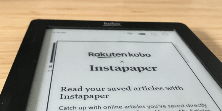 How to Read Instapaper Articles on Your Kobo
