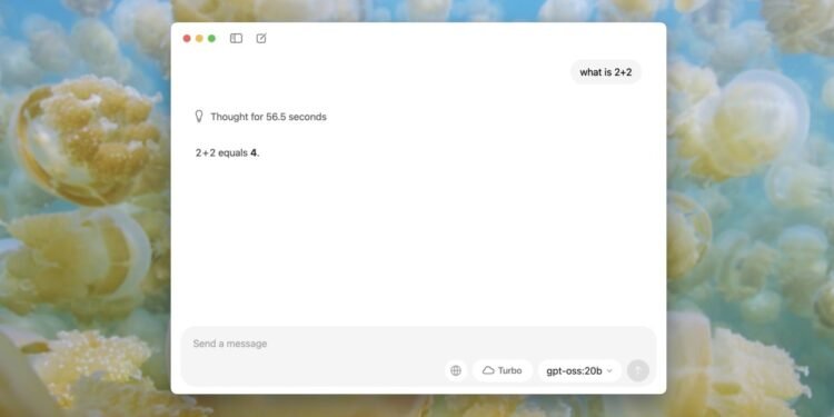 I Ran OpenAI's 'Open-Weight' Model on My Laptop (but I Wouldn't Recommend It)