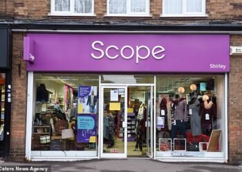 The disability charity Scope is set to shut six more stores by the end of September following mass closures earlier this year