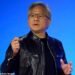 Chip shop: Nvidia boss Jensen Huang (pictured) dismissed concerns about an end to a surge in spending on the AI chips that have fuelled its rapid growth