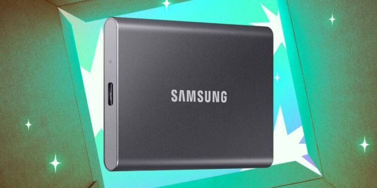 Samsung's Portable T7 SSD Is on Sale for $80 During Labor Day