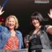 Pierless: Stacey and Nessa, right, at Nessa's Slots in Gavin And Stacey