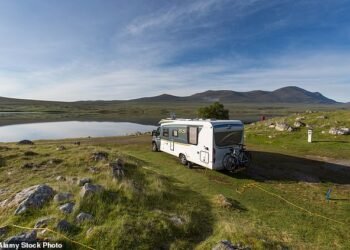 About one million people in Britain own a caravan with 550,000 being touring caravans and the others static caravans on a site