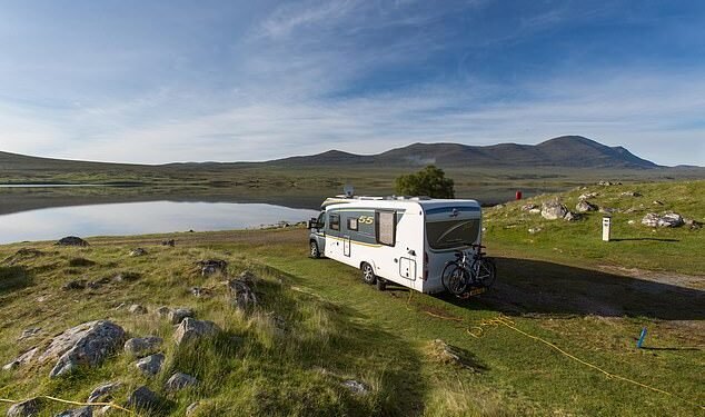 About one million people in Britain own a caravan with 550,000 being touring caravans and the others static caravans on a site