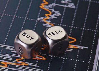 Dices cubes to trader.