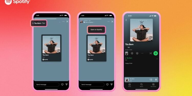 You Can Now Share Spotify Songs to Your Instagram Story