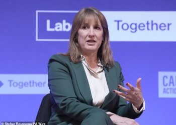 Better together?: Some temporary relief for Rachel Reeves has been provided by less-than-secret leadership contender Andy Burnham