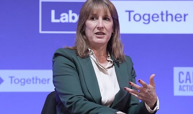 Better together?: Some temporary relief for Rachel Reeves has been provided by less-than-secret leadership contender Andy Burnham