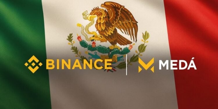 Binance establishes new payment entity Medá in Mexico