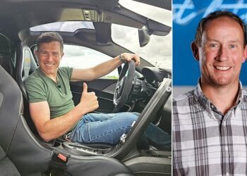 Sales driver: Mat Watson (left) promotes Carwow, led by John Veichmanis
