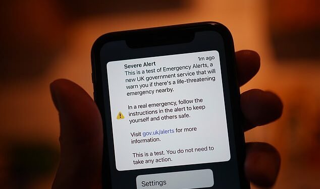 At 3pm tomorrow, the Government will conduct another national test of its Emergency Alerts system. Drivers have been told to familiarise themselves with the sound beforehand, not pick up their devices when it goes off, or deactivate it entirely