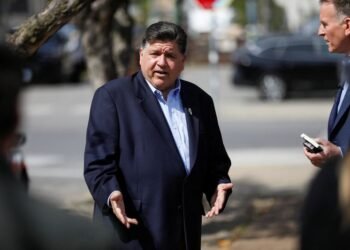 Illinois governor says Trump administration has requested troop deployment as tensions rise in Chicago