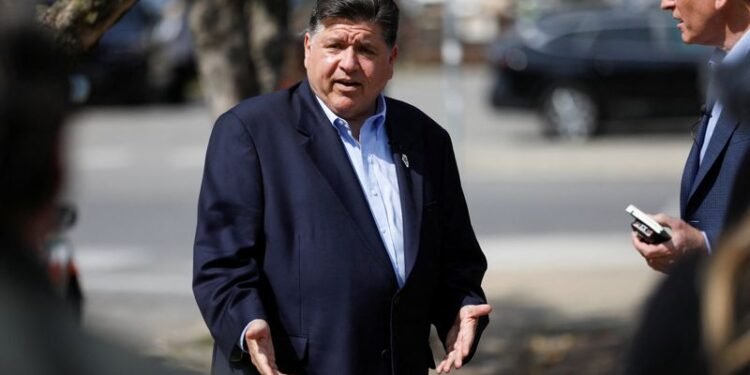 Illinois governor says Trump administration has requested troop deployment as tensions rise in Chicago