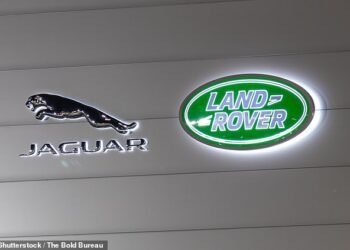 Sign of the times: Jaguar Land Rover claimed the security of its computer systems was 'transformed' and on a 'positive trajectory' just months before the devastating cyberattack